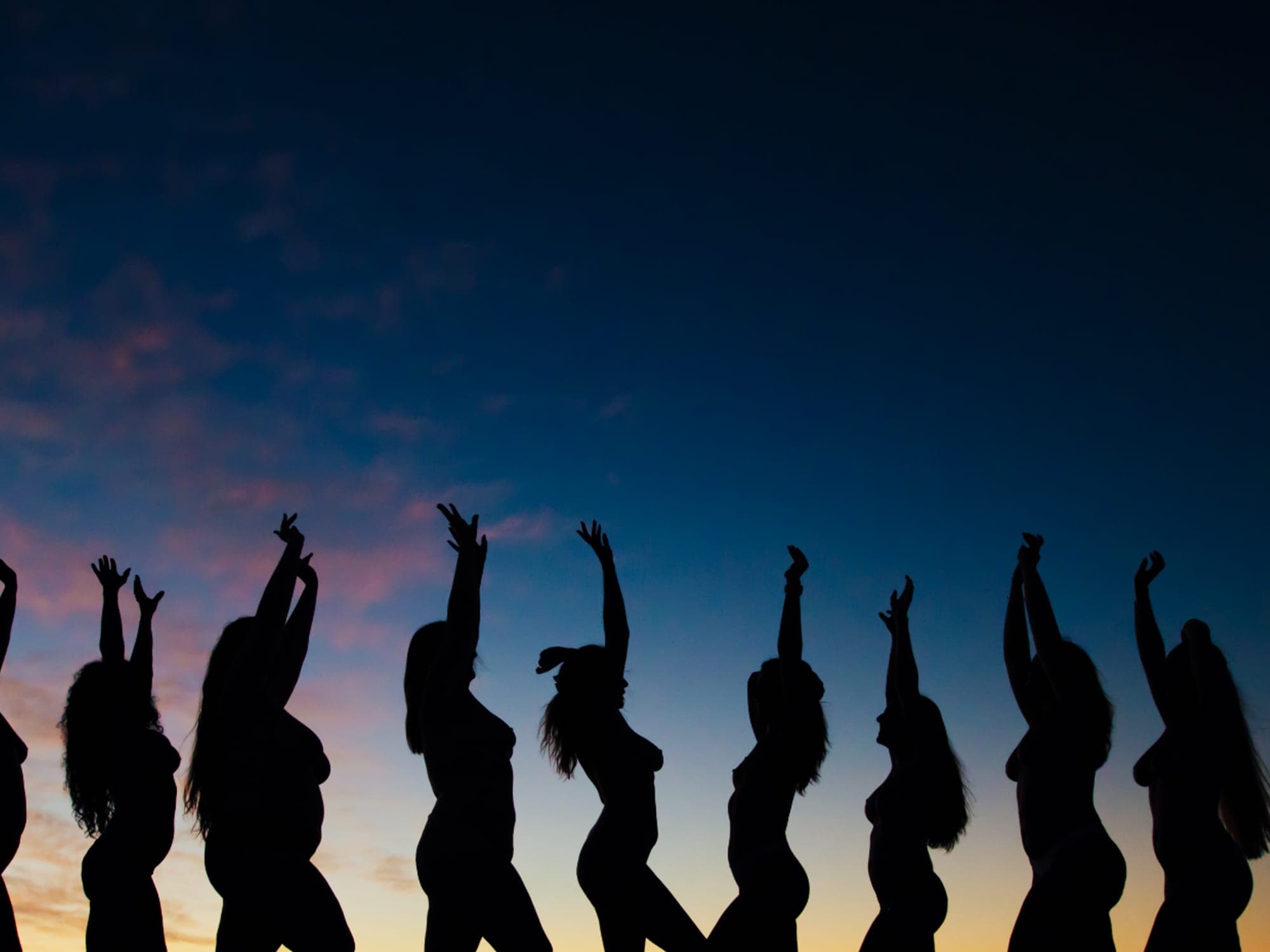 Women together on the coast at the Body & Soul Margaret River retreat in Western Australia.