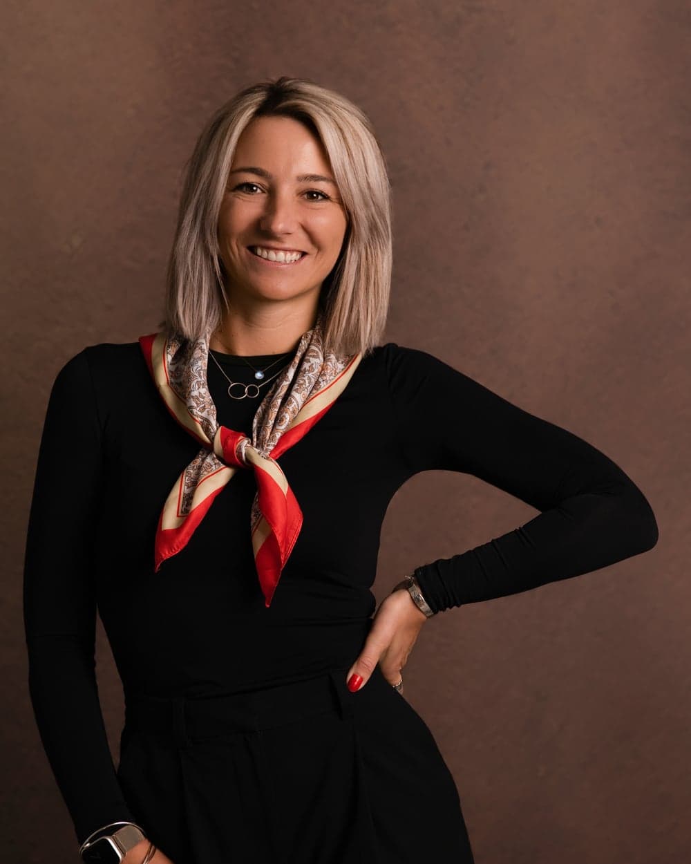 Fern, an art curator at Body & Soul Studios.